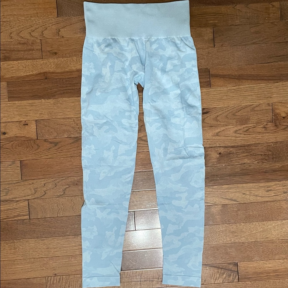 NVGTN icy blue camo seamless leggings